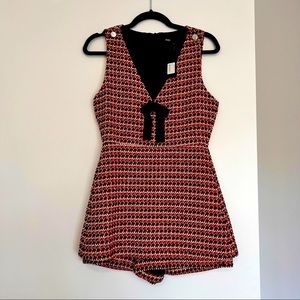 MAJE TWEED ROMPER/ size M